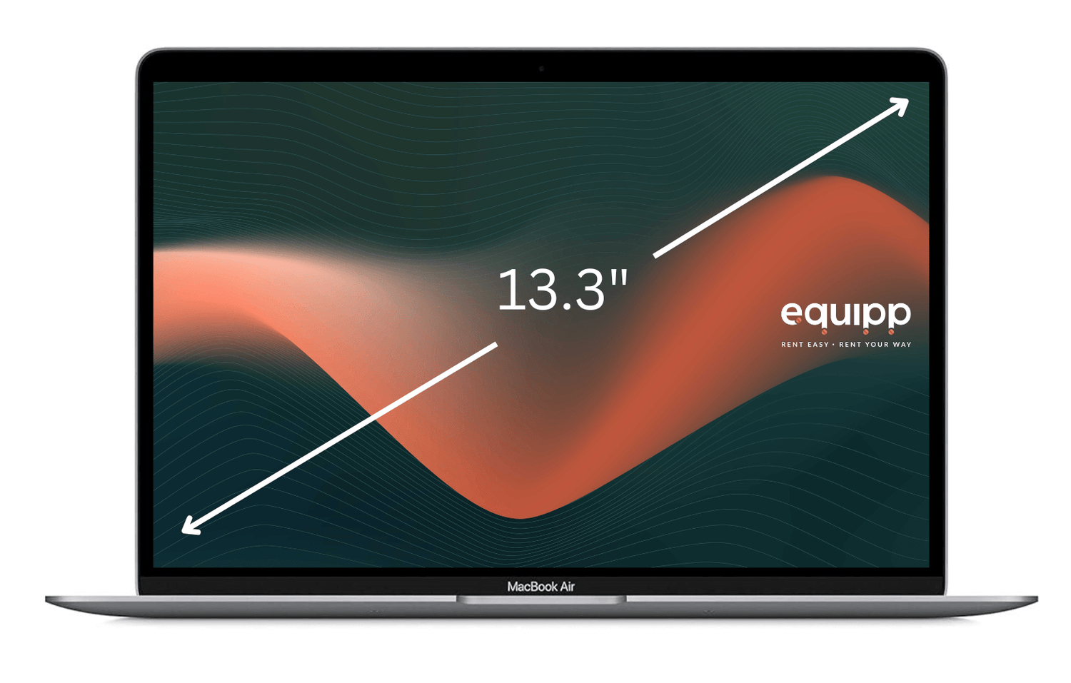 Macbook Air M1 chip  – Rent online at Equipp